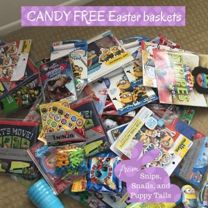Candy Free Easter Basket